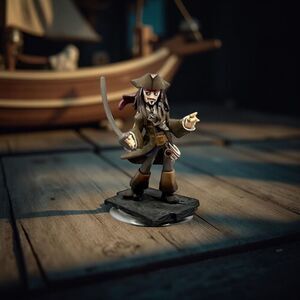 Disney Infinity 1.0  “Captain Jack Sparrow" PS3/PS4/Xbox 360/Wii  A11